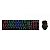 Kit Teclado + Mouse Gamer Redragon Essencial K551 Usb Rgb - Preto (Espanhol) - Imagem 1