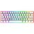 Kit Teclado + Mouse + Fone De Ouvido Gamer Redragon S129W 3 Em 1 - Branco - Imagem 2