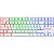 Teclado Gamer Redragon Kumara K552W Rgb Usb - Branco (Português) - Imagem 1