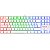 Teclado Gamer Redragon Kumara K552W-Kr Usb Rgb - Branco (Espanhol) - Imagem 1