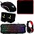 Kit Gamer Teclado Satellite Kg-502 + Mouse + Mousepad + Fone De Ouvido + Speaker - Preto (Espanhol) - Imagem 2