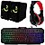 Kit Gamer Teclado Satellite Kg-502 + Mouse + Mousepad + Fone De Ouvido + Speaker - Preto (Espanhol) - Imagem 3