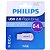 Pendrive Philips Wee Fm64Fd110B/97 Usb 2.0 64 Gb - Branco/Lilás - Imagem 2