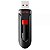 Pendrive Sandisk Z600 Ultra Cruzer Glide  64 Gb - Preto/Vermelho - Imagem 1