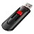 Pendrive Sandisk Z600 Ultra Cruzer Glide  64 Gb - Preto/Vermelho - Imagem 2
