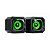 Speaker Quanta Qtsmq15 Para Pc - Verde - Imagem 1