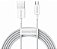 Cabo Usb-A A Micro Usb Baseus Camys-A02 Superior 2A - White 2 Metros - Imagem 1