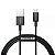 Cabo Usb-A A Micro Usb Baseus Superior 2A Camys-01 - Black 1 Metro - Imagem 1