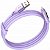 Cabo Usb-A Para Lightning Mcdodo Ca1910 Com Tela Digital - Roxo 1.2 Metros - Imagem 4