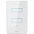 Interruptor Inteligente Touch 4Life Fl801-2 2 Botão - Branco - Imagem 1