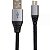 Cabo Micro Usb Magnavox Mac4319-Mo - Preto/Prata 1.5 Metros - Imagem 1