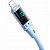 Cabo Usb-A Para Lightning Mcdodo Ca1912 Com Tela Digital - Azul 1.2 Metros - Imagem 2
