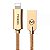 Cabo Usb-A Para Lightning Mcdodo Ca3920 - Ouro 1.2 Metros - Imagem 1
