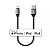 Cabo Usb-A Para Lightning Satechi St-Tal10M - Preto 25 Cm - Imagem 2