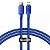 Cabo Usb-C A Lightning Baseus Cajy000203 Crystal Shine 20 W - Blue 1.2 Metros - Imagem 1