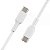 Cabo Usb-C A Usb-C Belkin Cab003Bt1Mwh - Branco 1 Metro - Imagem 4