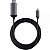 Cabo Usb-C Para Hdmi Satechi Stchdmim 4K - Cinza Espacial 1.8 Metros - Imagem 1