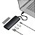 Hub Híbrido Satechi St-Uchsek 4 Em 1 + Slot Para M.2 Usb-C - Preto - Imagem 3
