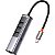 Hub Mcdodo 5 En 1 Hu1110 Usb-C + Porta Lan Rj45 - Cinza - Imagem 1