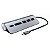 Hub Satechi St-Tchcrm 5 Em 1 Usb-C - Cinza Escuro - Imagem 1