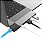 Hub Usb Hyper Gn28N Hyperdrive Para Macbook Pro 6 En 2 - Cinza - Imagem 3