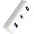 Hub Usb-C Hyper+ Hdh06 Hyperdrive Para Macbook 87W Adaptador De Energia - Branco - Imagem 1