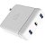 Hub Usb-C Hyper+ Hdh06 Hyperdrive Para Macbook 87W Adaptador De Energia - Branco - Imagem 4