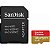 Memória Micro Sd Sandisk Extreme 190-90 Mb/S U3 128Gb Con Adaptador (Sdsqxaa-128G-Gn6Aa) - Imagem 1