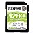Memoria Sd Kingston Sds2 100 Mb/S C10 128 Gb - Imagem 1