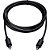 Cabo Óptico OD2.2MM Quanta QTCOD05 - Preto 5 metros - Imagem 1