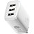 Carregador de Parede Baseus Compact 17 W 3 x USB-A - Branco (CCXJ020202) (Padrão Americano) - Imagem 1