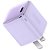 Carregador de Parede Baseus GaN3 20 W USB-C - Roxo (CCGN020005) - Imagem 1