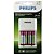 Carregador de Pilhas Philips SCB2445NB/97 Bivolt - Branco - Imagem 1