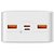 Carregador Portátil Baseus Bipow LCD 20 W 30.000 mAh 2 x USB-A + USB-C + Micro USB - Branco (PPBD050402) - Imagem 3