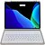 Estojo com Teclado Sem Fio Baseus Brilliance BS-PC002 para iPad Pro 12.9" - Branco (ARJK000102) - Imagem 3