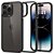 Estojo Protetor Spigen Crystal Hybrid ACS04642 para iPhone 14 Pro Max - Preto Fosco - Imagem 1