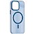 Estojo Protetor WiWu Ultra Thin Frosted MCC-103 Magsafe para iPhone 14 Plus - Transparent Blue - Imagem 1