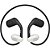 Fone de Ouvido Sony Float Run WI-OE610/BQ Bluetooth - Preto/Branco - Imagem 3