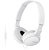 Fone de Ouvido Sony MDR-ZX110AP - Branco - Imagem 1