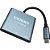 Hub Satellite A-HUBC56 3 em 1 - Preto/Cinza Escuro - Imagem 1