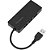 Hub Targus ACH124US USB 4 em 1 - Preto - Imagem 1