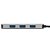Hub Targus ACH226BT USB-C 4 em 1 - Prata - Imagem 3