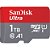 Memória Micro SD SanDisk Ultra 150 MB/s C10 U1 1 TB com Adaptador (SDSQUAC-1T00-GN6MA) - Imagem 1