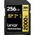 Memória SD Lexar Professional 2000X Serie Gold 300-260 MB/s C10 U3 V90 256 GB (LSD2000256G-BNNNU) - Imagem 1