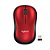Mouse Logitech M185 Sem Fio - Vermelho/Preto (910-003635) - Imagem 1