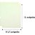 Papel Adesivo Luminescente Silhouette para Impressão 2 unidades - Verde 22 x 28 cm - Imagem 3