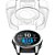 Protetor de Tela Spigen GLAS.tR EZ FIT AGL04631 para Garmin Fénix 7S - 2 unidades - Imagem 4