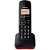 Telefone Sem Fio Panasonic KX-TGB310LAR - Preto/Vermelho - Imagem 1