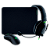 Kit Gamer Razer Battle Bundle - Mouse Deathadder V2 / Headset Blackshark V2 X / Mousepad Gigantus V2 Rz85-03240100-B3U1 - Imagem 1