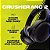 Fone de ouvido sem fio com cancelamento de ruído Skullcandy Crusher ANC 2 Over-Ear com graves sensoriais, bateria de 50 horas, Skull-iQ, habilitado para Alexa, microfone, funciona com dispositivos Bluetooth - Preto - Imagem 2